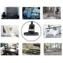 Gooseneck Phone Holder, SLBSTORES Lazy Bracket Holder 360° Swivel for iPhone and Other Smart Phones for Bedroom, Office, Bathroom, Kitchen, Black Gooseneck Phone Holder, SLBSTORES Lazy Bracket Holder 360° Swivel for iPhone and Other Smart Phones for Bedroom, Office, Bathroom, Kitchen, Black