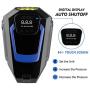 RYDONAIR Air Compressor Tire Inflator with Touch Screen, DC 12V Tire Pump with LED Light, Portable Air Compressor for Car Tires, Bicycles and Other Inflatables