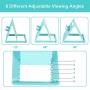 Stand for Nintendo Switch & Switch Lite, Portable Foldable Multi-Angle Adjustable Holder Dock for Desk Compatible with ipad, iPhone, sunsung and Other 4-10 Devices (Blue)