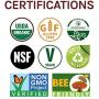 Host Defense, Stamets 7 Capsules, Daily Immune Support, Mushroom Supplement with Lion’s Mane, Reishi, Vegan, Organic, 60 Capsules (30 Servings)
