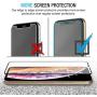 Maxboost (3 Pack) Edge-to-Edge Screen Protector for Apple iPhone 11 Pro Max and iPhone Xs Max (6.5") Full Framed Tempered Glass Screen Protector Compatible with iPhone Xs Max/11 Pro Max - 3 Pack