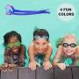 Splaqua Kids Swim Goggles for Boys and Girls - Adjustable Straps, Silicone Eye Seal, UV Protection and Anti Fog Lenses Swimming Goggle