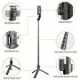 Selfie Stick Tripod, Foldable Gimbal Stabilizer with Bluetooth Wireless Remote, Extendable Cell Phone Tripod, 360° Rotation Portable Phone Holder Stand Compatible with iPhone Android Smartphone Selfie Stick Tripod, Foldable Gimbal Stabilizer with Bluetooth Wireless Remote, Extendable Cell Phone Tripod, 360° Rotation Portable Phone Holder Stand Compatible with iPhone Android Smartphone