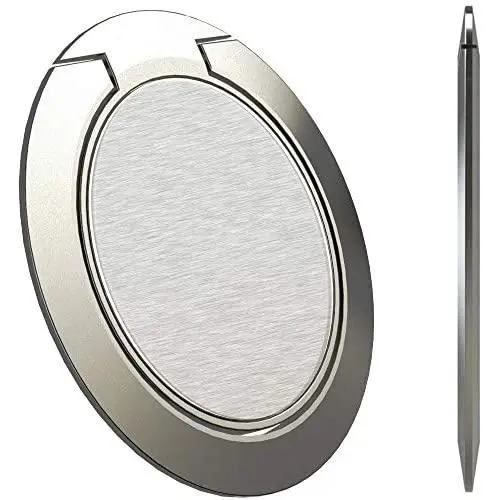 Worlds Slimmest Phone Ring Holder,Attom Tech Ultra Thin Cell Phone Ring Stand for Magnetic Car Mount Hook - Compatible for iPhone X 8 7 Plus 6S 6 5s 5 SE,Galaxy S8 S7 S6 Edge,Note 8 5 (Silver-Grey) Worlds Slimmest Phone Ring Holder,Attom Tech Ultra Thin Cell Phone Ring Stand for Magnetic Car Mount Hook - Compatible for iPhone X 8 7 Plus 6S 6 5s 5 SE,Galaxy S8 S7 S6 Edge,Note 8 5 (Silver-Grey)