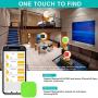 Kimfly Key Finder Smart Tracker Item Finder Phone Finder Bluetooth Tag -4Pcs