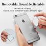 ESR Cell Phone Ring Holder Stand, Universal 360° Rotation Finger Kickstand with Glitter Rhinestone Compatible with iPhone/iPad/All Smartphone and Tablet - Silver