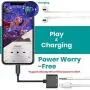 [Apple MFi Certified] Lightning to 3.5 mm Headphone Adapter Dual Ports Dongle Charger Jack&AUX Audio 3.5 mm Earphone Accessory,for iPhone 11/11 Pro/X/8,7 Plus/8 Plug and Play Support All iOS System