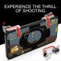 Rednix L1 R1 Dual Gamepad Trigger with Fire Shooter Controller Button Aim Key Mobile Gaming Joystick for PUBG/Knives Out/Rules of Survival (All Smartphones)
