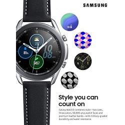 Samsung Galaxy Watch 3 (41mm, GPS, Bluetooth), Mystic Silver (US Version with Warranty)