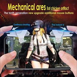 Gamepad Compatible | Gamepad Mobile Trigger Phone Gaming Trigger Pubg Mobile Controller Gamepad for Android iOS