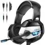 ONIKUMA PS4 Headset -Xbox One Headset Gaming Headset Noise Canceling Gaming Headphones with Mic & LED Light for PS4,Playstation,Xbox One(Adapter Not Included) ONIKUMA PS4 Headset -Xbox One Headset Gaming Headset Noise Canceling Gaming Headphones with Mic & LED Light for PS4,Playstation,Xbox One(Adapter Not Included)