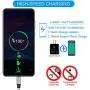 USB Type C Cable, TAKAGI 3Pack 6ft USB C to USB A Nylon Braid Fast Charging Cord High Speed Data Sync Transfer Charger Cable Compatible with Galaxy S9, Note, LG, Pixel 2 XL, Huawei, ONEPLUS (White) USB Type C Cable, TAKAGI 3Pack 6ft USB C to USB A Nylon Braid Fast Charging Cord High Speed Data Sync Transfer Charger Cable Compatible with Galaxy S9, Note, LG, Pixel 2 XL, Huawei, ONEPLUS (White)
