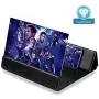 【2020 Update Version】 12 Phone Screen Magnifier with Foldable Magnetic Leather,3D Magnifier Projector Screen for Movie Video and Game.Easy Collection and Compatible with Any Smartphones(Blcak) 【2020 Update Version】 12 Phone Screen Magnifier with Foldable Magnetic Leather,3D Magnifier Projector Screen for Movie Video and Game.Easy Collection and Compatible with Any Smartphones(Blcak)