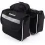 Ruiqas Bike Cycling Front Frame Bag, Double Side Waterproof Pannier Bicycle Mobile Phone Holder Storage Bag Cycling Accessories for Mountain Road Bikes Ruiqas Bike Cycling Front Frame Bag, Double Side Waterproof Pannier Bicycle Mobile Phone Holder Storage Bag Cycling Accessories for Mountain Road Bikes