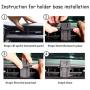 LUNQIN Car Phone Holder for 2017-2020 Cadillac XT5 2020 XT6 Auto Accessories Navigation Bracket Interior Decoration Mobile Cell Phone Mount