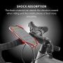 Bone Universal Bike Phone Mount for Motorcycle - Bicycle Handlebars, Adjustable, Fits iPhone 11 | 11 Pro, X, XR, 8 | 8 Plus, 7 | 7 Plus, 6s, Galaxy, S10, S9, S8, Holds Phones from 5.8” to 7.2”, Red