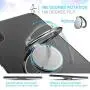 Phone Ring Holder, Lamicall Finger Ring Stand : Universal Cell Phone Cradle Kickstand Compatible with iPhone Xs Max XR X 8 7 6 6s Plus 5s, Galaxy S8 S7 S6, All Android Smartphone - Silver - 02