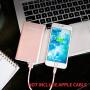 Portable Charger Yoobao Power Bank Apple & Micro Input 8000mAh Compact Powerbank External Cellphone Battery Backup Pack Compatible iPhone X 8 7 6 Plus Android Smartphone Samsung Galaxy etc- Rose Gold