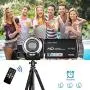 Camcorders ORDRO HDV-V12 HD 1080P Video Camera Recorder Infrared Night Vision Camera Camcorders with 16G SD Card and 2 Batteries Camcorders ORDRO HDV-V12 HD 1080P Video Camera Recorder Infrared Night Vision Camera Camcorders with 16G SD Card and 2 Batteries