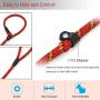 Coolrunner Durable Dog Slip Rope Leash, 5 FT Dog Training Leash, Strong Slip Lead, Standard Adjustable Pet Slipknot Nylon Leash for Small Medium Dogs(10-80 lb)