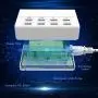 USB Charger, HITRENDS 8 Ports Charging Station 50W/10A Multi Port USB Charging Hub for Multiple Devices (5ft Cord, White) USB Charger, HITRENDS 8 Ports Charging Station 50W/10A Multi Port USB Charging Hub for Multiple Devices (5ft Cord, White)