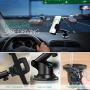 Amoner Car Phone Mount, Phone Holder for Car Dashboard Windshield with Strong Adhesive Suction Cup Compatible with iPhone 11 Pro/XS Max/X/8 Plus/8/7, Galaxy S10/S9/S8/S7, LG,REDMI Note and More