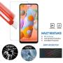 [3-Pack] PULEN for Samsung Galaxy A11 Screen Protector,9H Hardness HD Clear Scratch Resistant Bubble Free Anti-Fingerprints Tempered Glass