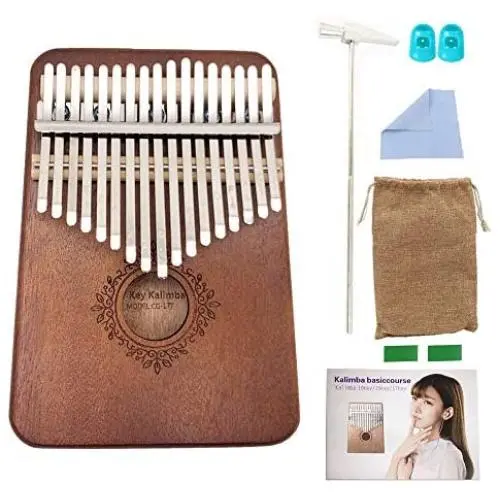 Kalimba Thumb Piano 17 Keys Rosefinch Finger Piano Mahogany Mbira with Tuning Hammer Study Instruction Bag Gift for Beginner Adults Kids Kalimba Thumb Piano 17 Keys Rosefinch Finger Piano Mahogany Mbira with Tuning Hammer Study Instruction Bag Gift for Beginner Adults Kids