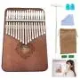 Kalimba Thumb Piano 17 Keys Rosefinch Finger Piano Mahogany Mbira with Tuning Hammer Study Instruction Bag Gift for Beginner Adults Kids Kalimba Thumb Piano 17 Keys Rosefinch Finger Piano Mahogany Mbira with Tuning Hammer Study Instruction Bag Gift for Beginner Adults Kids