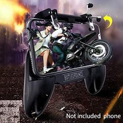PUBG Mobile Game Controller, Sensitive Shooter Controller Joysticks Gamepad with Cooling Fan and Charging Power Bank, Phone Triggers Gamepad for PUBG/Knives Out/L1R1