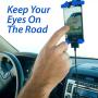 Bondi Silicon Flexible Cell Phone Holder, (Blue)