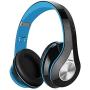 Mpow 059 Bluetooth Headphones Over Ear, Hi-Fi Stereo Wireless Headset, Foldable, Soft Memory-Protein Earmuffs, w/Built-in Mic Wired Mode, for Online Class, Home Office, PC/Cell Phones/TV
