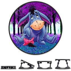 DISNEY COLLECTION Cell Phone Finger Stand Holder Winnie Pooh Eeyore Grip Foldable Expanding Kickstand Phone Mount Compatible All Tablets and Smartphones