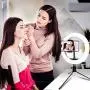 10.2" Selfie Ring Light with Tripod Stand, Dimmable LED Ring Light with Phone Holder for Makeup/YouTube/TikTok/Education online/Video Conferencing/Photography,Compatible with iPhone X/XS Android Pixel 10.2" Selfie Ring Light with Tripod Stand, Dimmable LED Ring Light with Phone Holder for Makeup/YouTube/TikTok/Education online/Video Conferencing/Photography,Compatible with iPhone X/XS Android Pixel