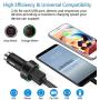 Palumma 24W/4.8A Dual USB Car Charger, 12V to USB Outlet with Cigarette Lighter Voltage Meter LED/LCD Display Battery Low Voltage Warning (Black) Palumma 24W/4.8A Dual USB Car Charger, 12V to USB Outlet with Cigarette Lighter Voltage Meter LED/LCD Display Battery Low Voltage Warning (Black)