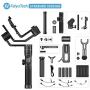 FeiyuTech AK4500 3-Axis Gimbal Stabilizer for DSLR Camera Canon EOS 80D 5D Mark Ⅳ 6D Mark Ⅱ, Sony a9 Full Frame Mirrorless, Sony A7R, A7S, A6300,A6400