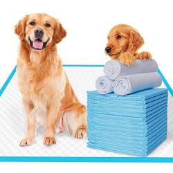 Extra-Large Pee Pads for Dogs - JOINPADS Super Absorbent and Thicker Puppy Pads with New Quick-Drying Materials, (28&quotx34") Potty Training Pet Pads for Dogs and Cats. (30 Count Heavy Duty)