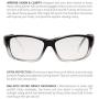Mysandy Safety Glasses for Work Reduce Eye Strain,Anti-Fog Safety Goggles with Adjustable Arms&Lanyard/Eye Protection Indoor& Outdoor Anti Scratch Lens/ANSI Z87.1 Small Size (Grey)