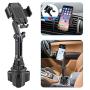 Car Cup Holder Phone Mount - Universal Adjustable Cup Holder Cradle Car Mount for Cell Phone iPhone 11 Pro/XR/Xs/XS Max/X/8/7Plus/Galaxy/Samsung