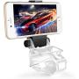 PS4 Controller Phone Holder, Megadream 180 Degree Rotation Gaming Mount Stand for Sony Playstation 4, PS4 Slim, PS4 Pro, Android Samsung Galaxy S9 S8 Note 9 8 Moto LG w/ OTG Cable – Fits Max 6 inch