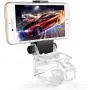 PS4 Controller Phone Mount, Megadream 180 Degree Adjustable Android Smartphone Game Clip Bracket Holder for PS4, PS4 Slim, PS4 Pro, Samsung Galaxy, HTC One, LG, Sony Xperia, Moto with OTG Cable