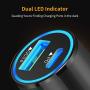 Fast PD USB C Car Charger,Compatible with Samsung Galaxy note20/10/9,S20 /S20/S10/S9/S8, Google Pixel 4/4XL/3XL/3/3a, Power Delivery & Quick Charge 3.0(Fast Charging USB C Cord 3.3Ft 2 Pack Included)