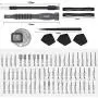 WIREHARD 73 in 1 Professional Precision Screwdriver Set - 70 Magnetic Specialty Bits - Repair Tool Kit FOR iPhone X, 8, 7 and below - SmartPhone - Computer - Tablet - Xbox - PlayStation - Electronics