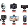 Lammcou Camera Tripod Flexible Phone Tripod Lightweight Action Camera Tripod Mini Gorilla Pod DSLR Tripod Octopus Travel Tripod Stand for Action Camera/Camera/Camcorder