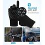 Winter Gloves for Women Men Touch Screen Warm Knit Gloves - Anti-Slip Silicone Gel, Thermal Soft Lining Elastic Cuff, Running Driving Cycling Motorcycle Texting Touchscreen Gloves Unisex 4 Colors