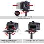 IFOOTAGE Aluminum Handheld Camera Stabilizer 20 inches Video Steadycam Stabilizer with 1/4 inch Screw Quick Release Plate Compatible for DSLR Cameras Camcorders, Up Load 6.6 lbs