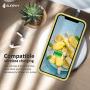 SURPHY Silicone Case Compatible with iPhone 11 Case 6.1 inch, Liquid Silicone Full Body Thickening Design Phone Case (with Microfiber Lining) for iPhone 11 6.1 2019, Yellow