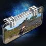 Hardli K9 Metal Mobile Game Gamepad Trigger L1R1 Smartphone Shooter Controller for PUBG