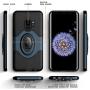 Samsung Galaxy S9 Case - eSamcore Ring Holder Kickstand Cases + Dashboard Magnetic Phone Car Mount [Navy Blue]