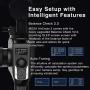 MOZA AirCross 2 3 Axis Handheld Gimbal for Mirrorless Camera up to 3.2kg/7lb Parameter Easy Setup Auto-Tuning 12hrs Runtime 18W Fast Charge, W Phone Holder